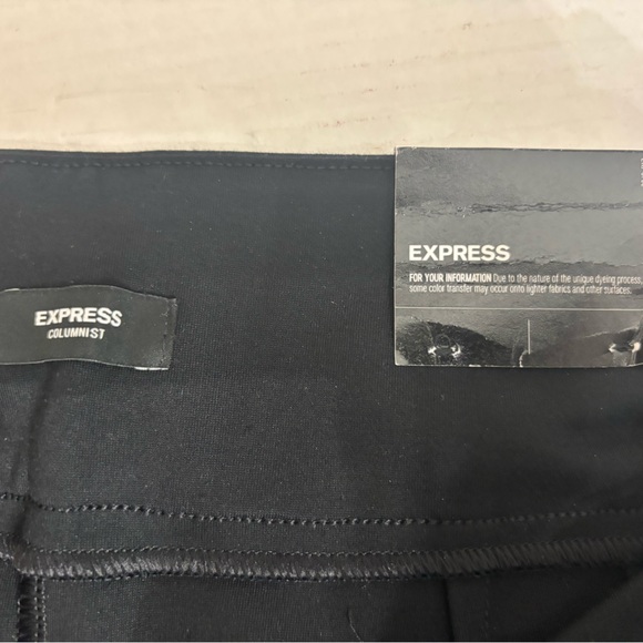 Express Women's Black Pants with Velvet New with tags - Picture 6 of 9